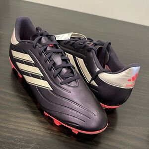 Adidas Men's Dark Blue and Silver Copa Pure 2 Cleats